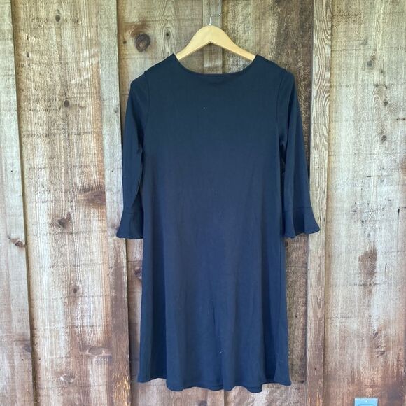 Chadwicks Belle Sleeve Pull over Black Knit Dress - Picture 4 of 4